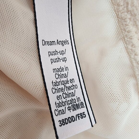 Victoria's Secret Dream Angel Push Up Bra Size 38DDD - Picture 8 of 10